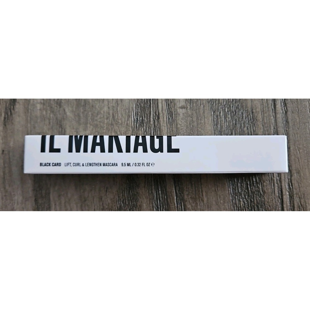 IL Makiage Mascara Lift Curl Lengthen Black Card Full Size 9.5 ml/0.32fl oz NIB